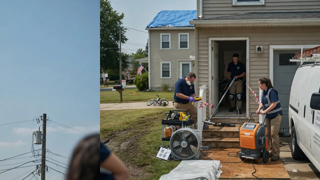 Water Damage Repair in Newton Center, MA near me